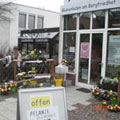 Eingang zu unserem Blumenladen in Heidelberg